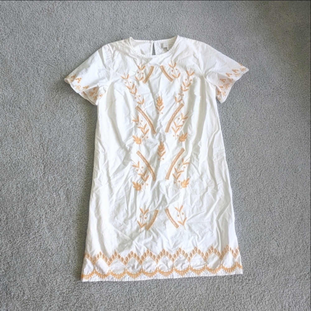 LOFT Bohemian Sheath Dress XS